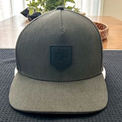Linksoul Boardwalker LNKSL Shield Hat Snapback Golf Surf - Charcoal