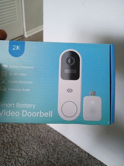 2K Smart Battery Video Doorbell