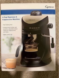 Capresso 4 cup Espesso Machine