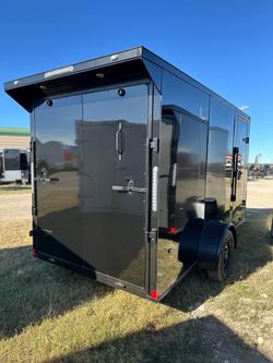 6x12 SA Enclosed Trailer 2026 Blackout