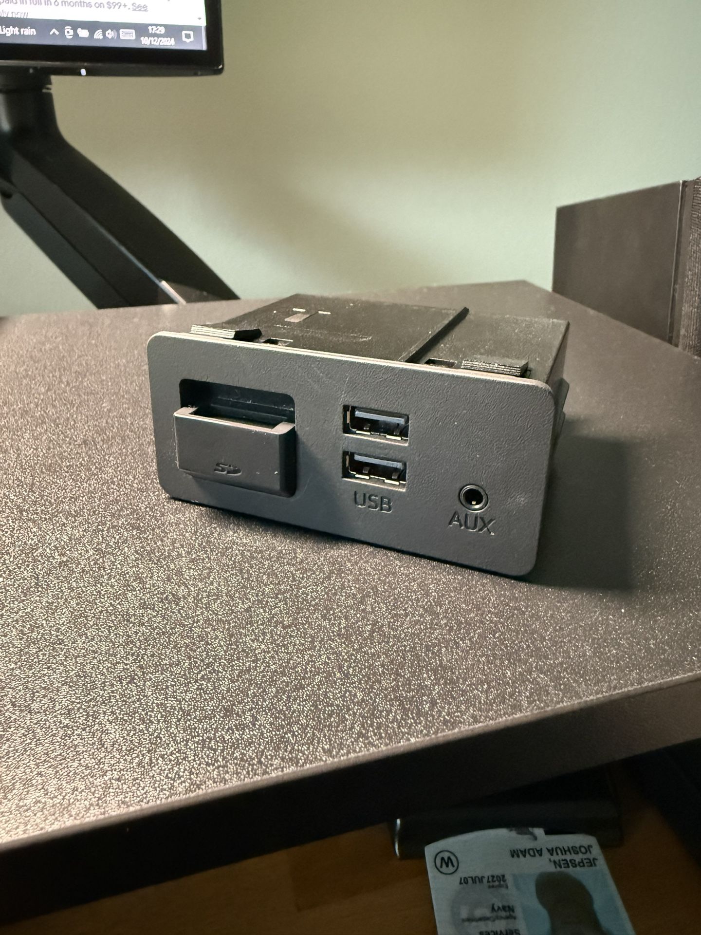 Genuine Mazda USB AUX SD Hub