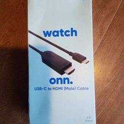USB-C HDMI Male Cable