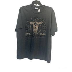 Yellowstone Men Grey T-shirt Size Large new