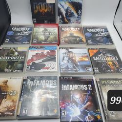 Ps3 Video Game Bundle 