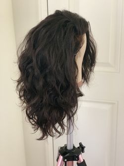 Lace front wig