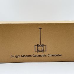 Geometric/Farmhouse Chandelier