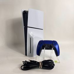 Sony PlayStation 5 Slim Disc Edition PS5 1TB White Console Gaming System 