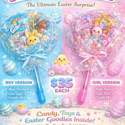 Easter Lollipop Baskets