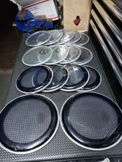 6" Tama Octoban Drum Heads & 2-8"