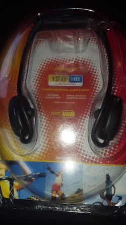 Memorex headphone digital audio player