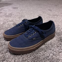 Vans Authentic Navy/Gum – Men’s 8 (Women’s 9.5) – Worn ONCE – Like New 