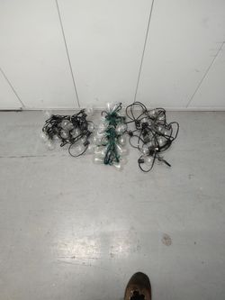 Three Sets Of Outdoor Lights