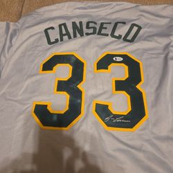 Jose  Conseco  Autograph  Jersey 
