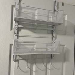 Over The Door Storage Rack