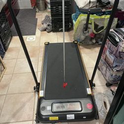 Treadmill/Walking Pad With Handle Bar