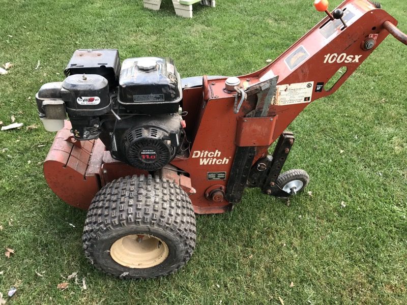 Ditchwitch cable trencher 100sx