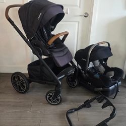 Nuna MIXX Next Stroller With Pipa Car Seat Seat