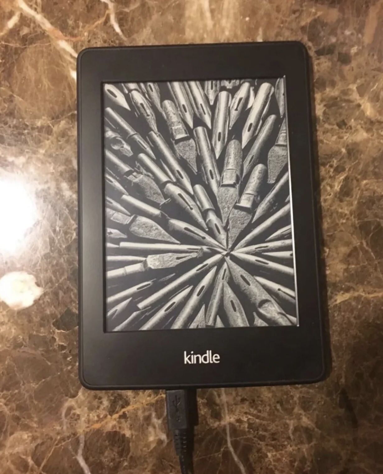 Amazon kindle paperwhite with case