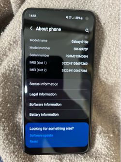 Samsung Galaxy s10e