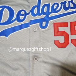 Men's Hershiser Dodgers Jerseys 