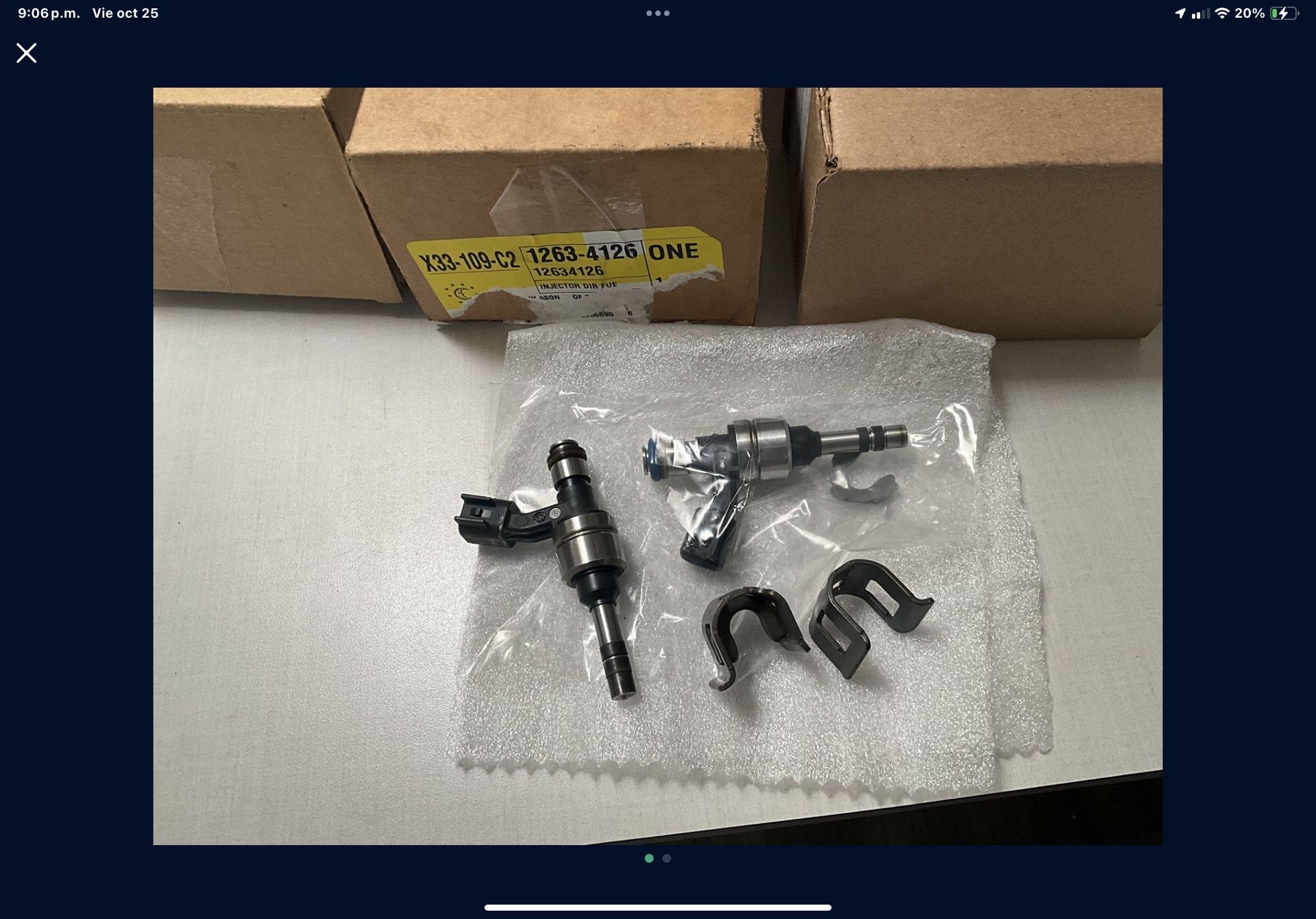 Gm Fuel Injectors Set 6 Brand New