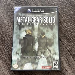 Metal Gear The Twin Snakes GameCube CIB