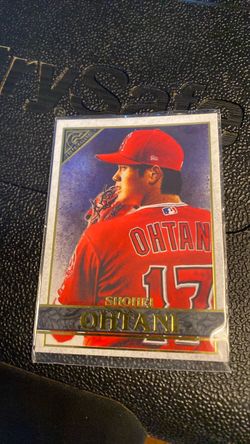 Shohei Ohtani Topps Gallery Baseball Card