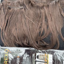 16”clip in hair extensions