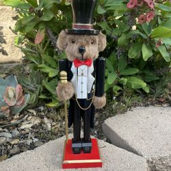 Teddy Bear 🧸 Christmas Nutcracker 11”