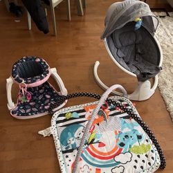 Infant Seat, Swinger And Matt for Sale 
