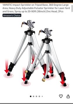 Tripod Impact 360 Sprinklers