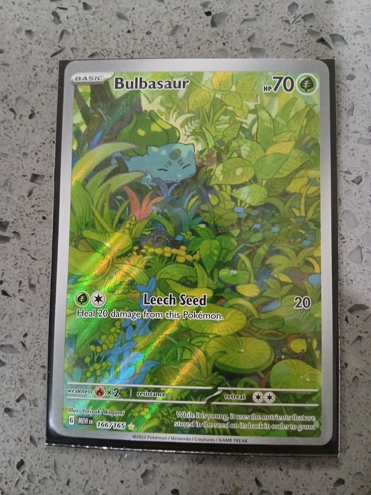 151 Bulba Full Art Clean 