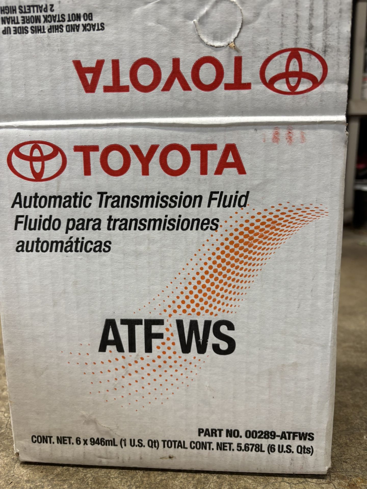 Toyota OEM Automatic Transmission Fluid 4 Quarts