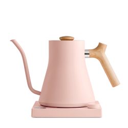 Fellow Stagg EKG Electric Kettle Warm Pink + Maple