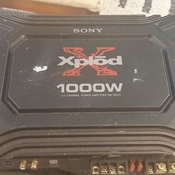 Sony Xplod 1000w 2 Channel Amp