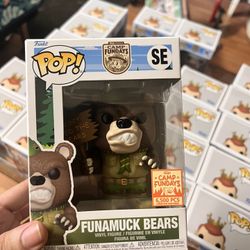 Funko Pop Funamuck Bears Le 6500 Sdcc Camp Fundays