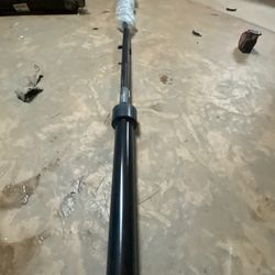 7 Ft Olympic  Black Barbell 2” New