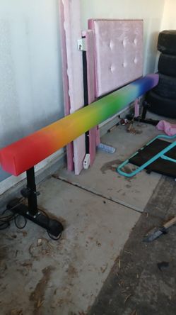 Balance Beam And Bar For Gymnastics