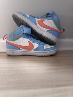 Nike Orange Blue High Top