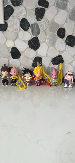 Dragon Ball Z Figure Keychain Set of 6