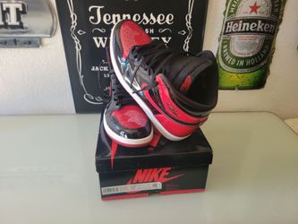 JORDAN 1 HIGH OG PATENT BRED🔥SIZE 12 MEN