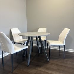 Dining Table And 4 Chairs