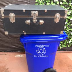 Antique Steamer Trunk /luggage 