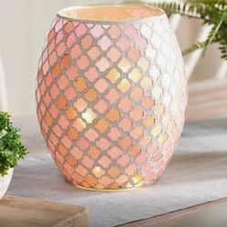 9.5" Illuminated Mosaic Hurricane by
Valerie