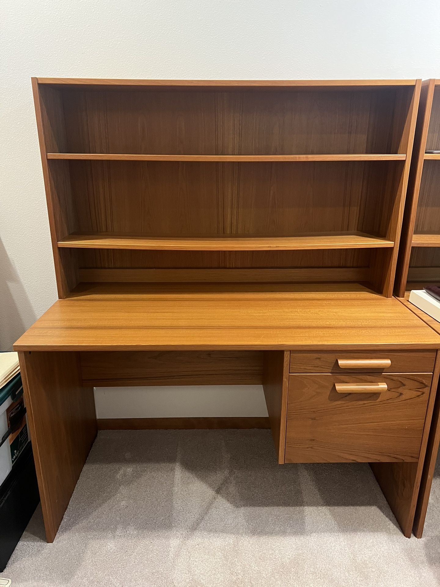 Two Teak Desks