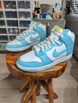 New Size 9 Men's Nike Dunk High Blue Chill DD1399-401 for Sale in