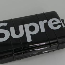 Supreme Waterproof Black Lock Box / Pre Owned / Good Condition.