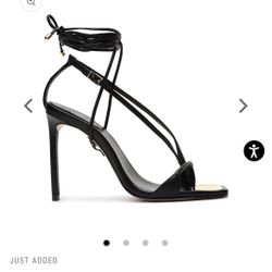 SCHUTZ LACE UP HEEL