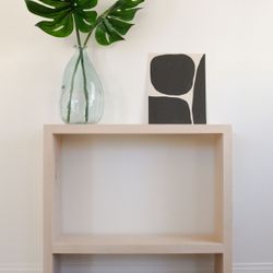 Beautiful solid maple console table