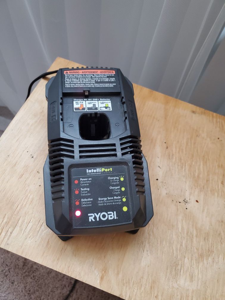 Ryobi 18v One+ Battery Charger